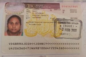 Johncy UK Visa
